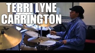Terri Lyne Carrington (grammy award winner) - drum solo how to play jazz | The DrumHouse