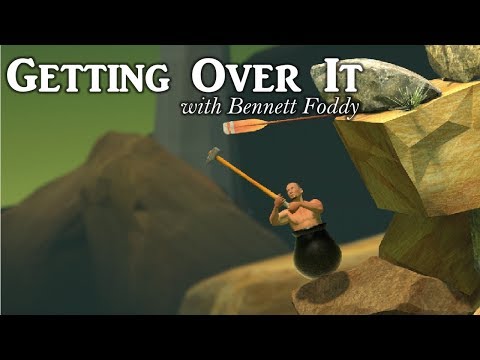 Epic Frustration!! - Getting Over It with Bennett Foddy Gameplay - Part 1 - YouTube