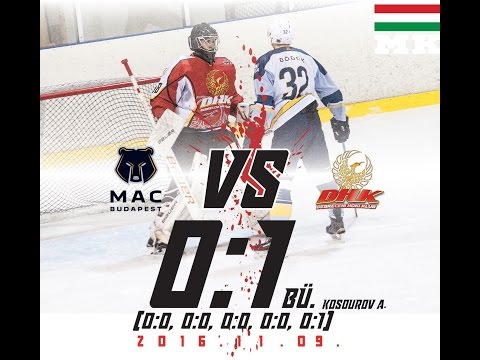 MK10 MAC Budapest - Debreceni HK   0:1 bü. (0:0, 0:0, 0:0, 0:0, 0:1) 2016.11.09