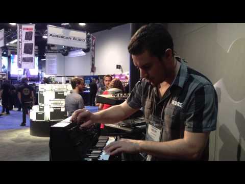 Kraft Music - Korg MS-20 Mini Synth Demo at NAMM 2013