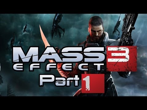 Mass Effect 3 Let's Play 100% Paragon Walkthrough Part 1 - Reaper Invasion