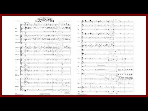 Gravity Falls, Main Title Theme by Brad Breek | Arr. Robert Longfield