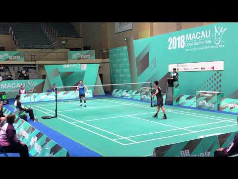 2018 Macau Open MS Lee Hyun Il vs Tanongsak SAENSOMBOONSUK excellent angle 60FPS 1080P Highlight