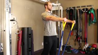 Band Front Raise exercise video thumbnail