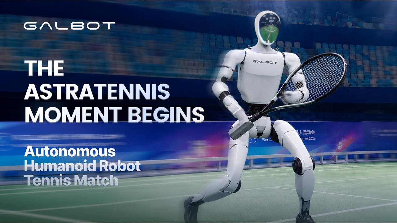 Robots Playing Real Tennis Against a Pro