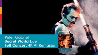 Peter Gabriel - Secret World Live: 4K AI Remaster Full Concert