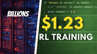 Train a Reasoning Model for $1.23 (Reinforcement Learning)