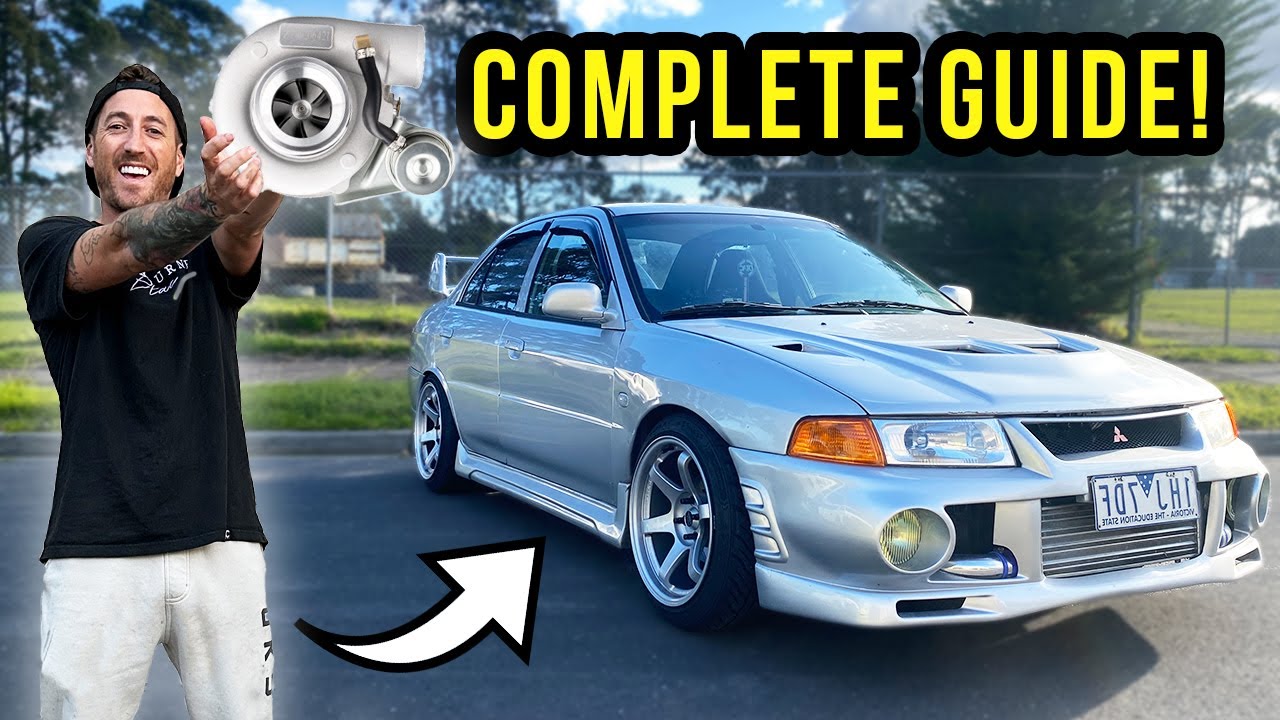 How to TURBO your 4G93 & 4G94 Mirage / Lancer!