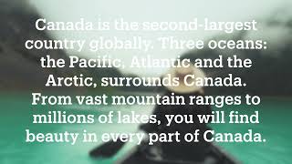 Canada is the second largest country.