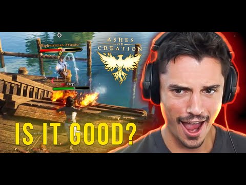 I Tried Ashes of Creation... (NEW MMO)