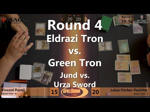 MCQ Coverage: Round 4 - Eldrazi Tron VS Green Tron - SpielRaum [EN]