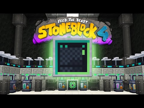 Stoneblock 4 Minecraft Modpack EP22 Unlimited Replcation Mod Setup with Power Flowers