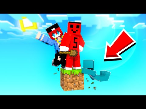 HASAN ile TEK BLOK CHALLENGE !! - Minecraft