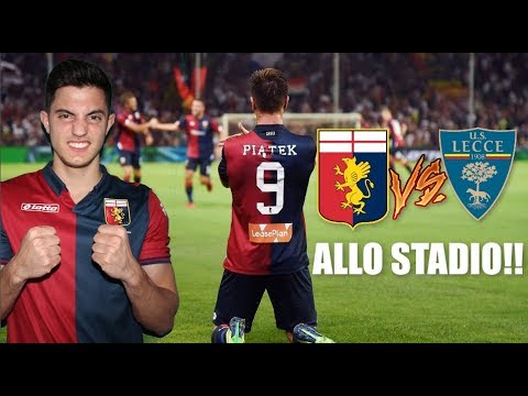 GENOA - LECCE 4-0| REACTION DALLO STADIO!!! ❤GRADINATA NORD❤!!