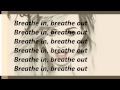 Hilary Duff breath in breath out lyrics 