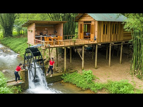 Unbelievable! Talented Girl Builds Water Turbine Powering Her Dream Resort