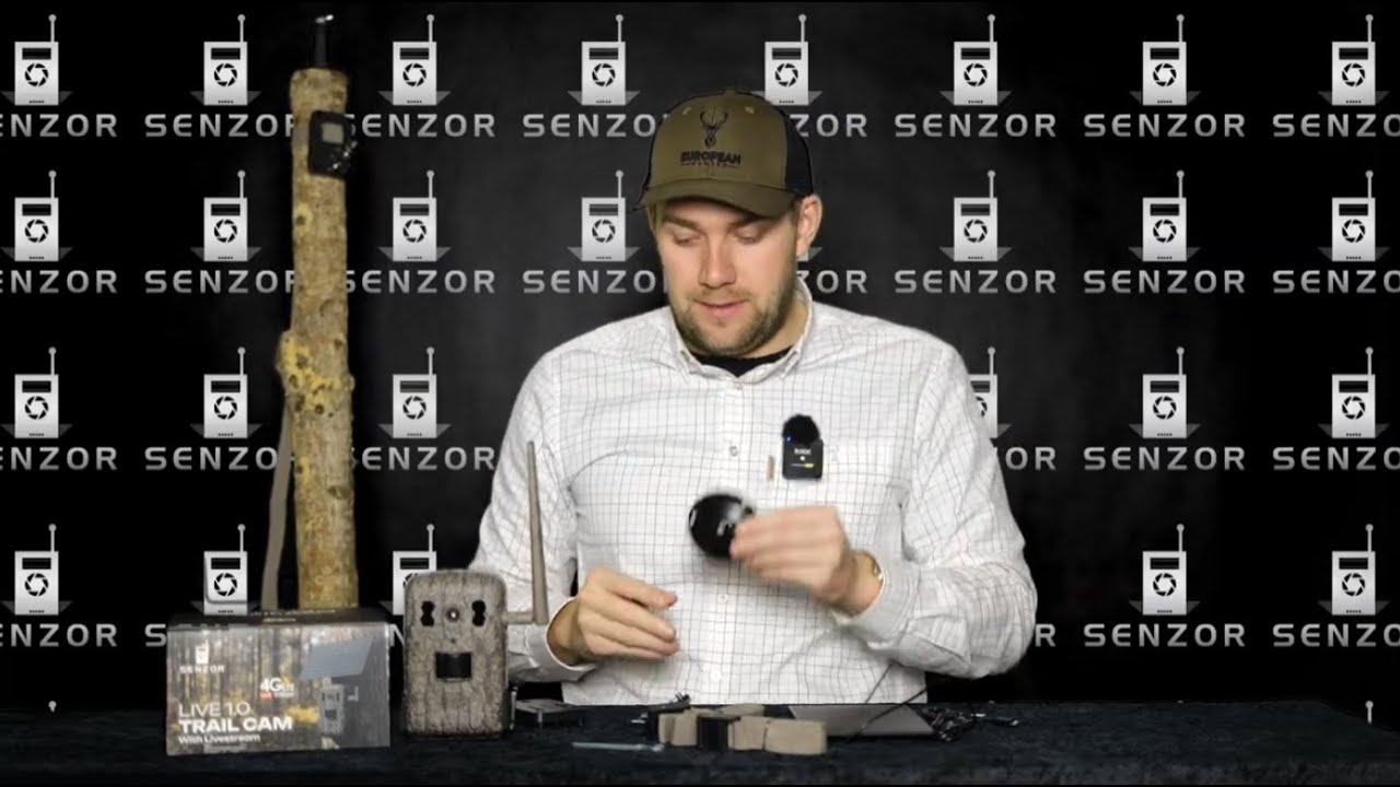 Live 1.0 vildtkamera inkl solcelle og app - Senzor
