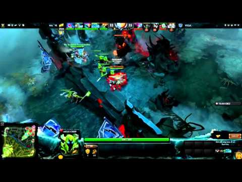 Dendi Magnus refresh orb -- great comeback! Na'Vi vs Vega Game 2 @TI5 Quals