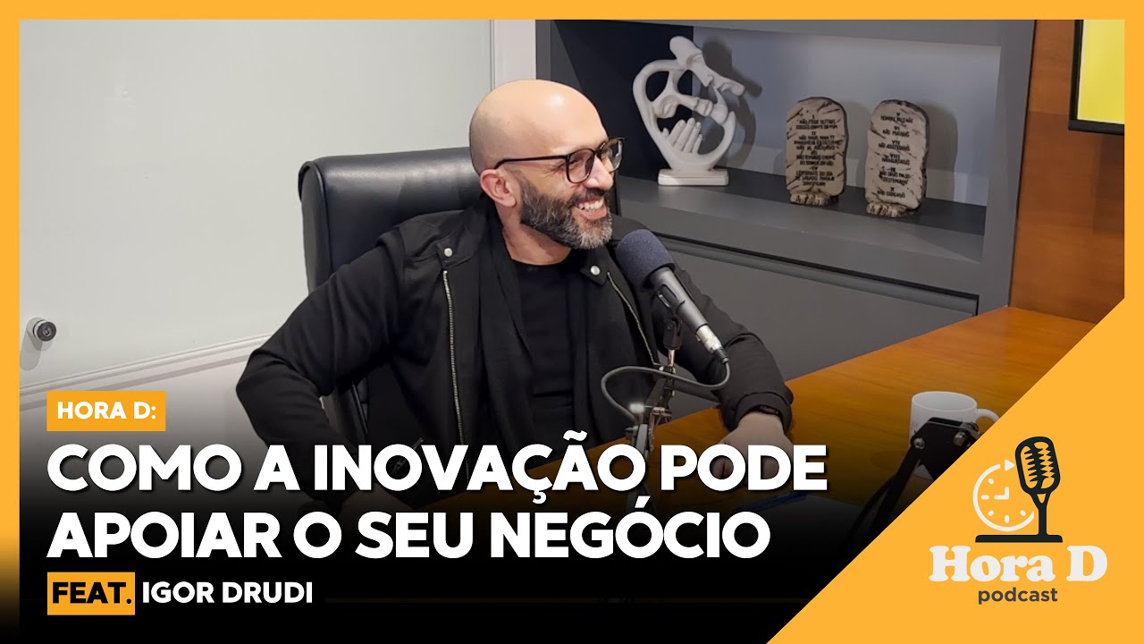 Como a Inovação pode apoiar o seu Negócio. Feat. Igor Drudi. Hora D Podcast #037