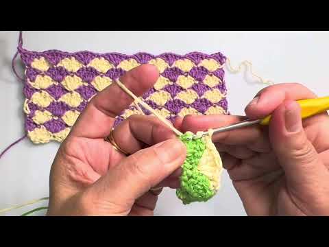 Beautiful shell 🐚 🐚🐚stitch crochet 🧶 no.491