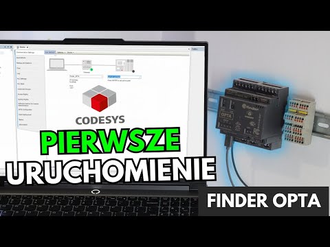 Finder OPTA Codesys | Pierwsze uruchomienie i konfiguracja w Codesys