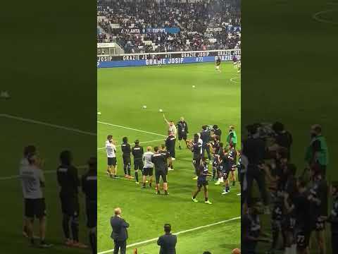 Grazie Josip Ilicic ⬛🟦 1-9-2022 #bergamo atalanta #curvanord