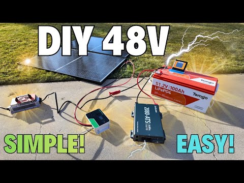 DIY 48V Solar Power System for Beginners