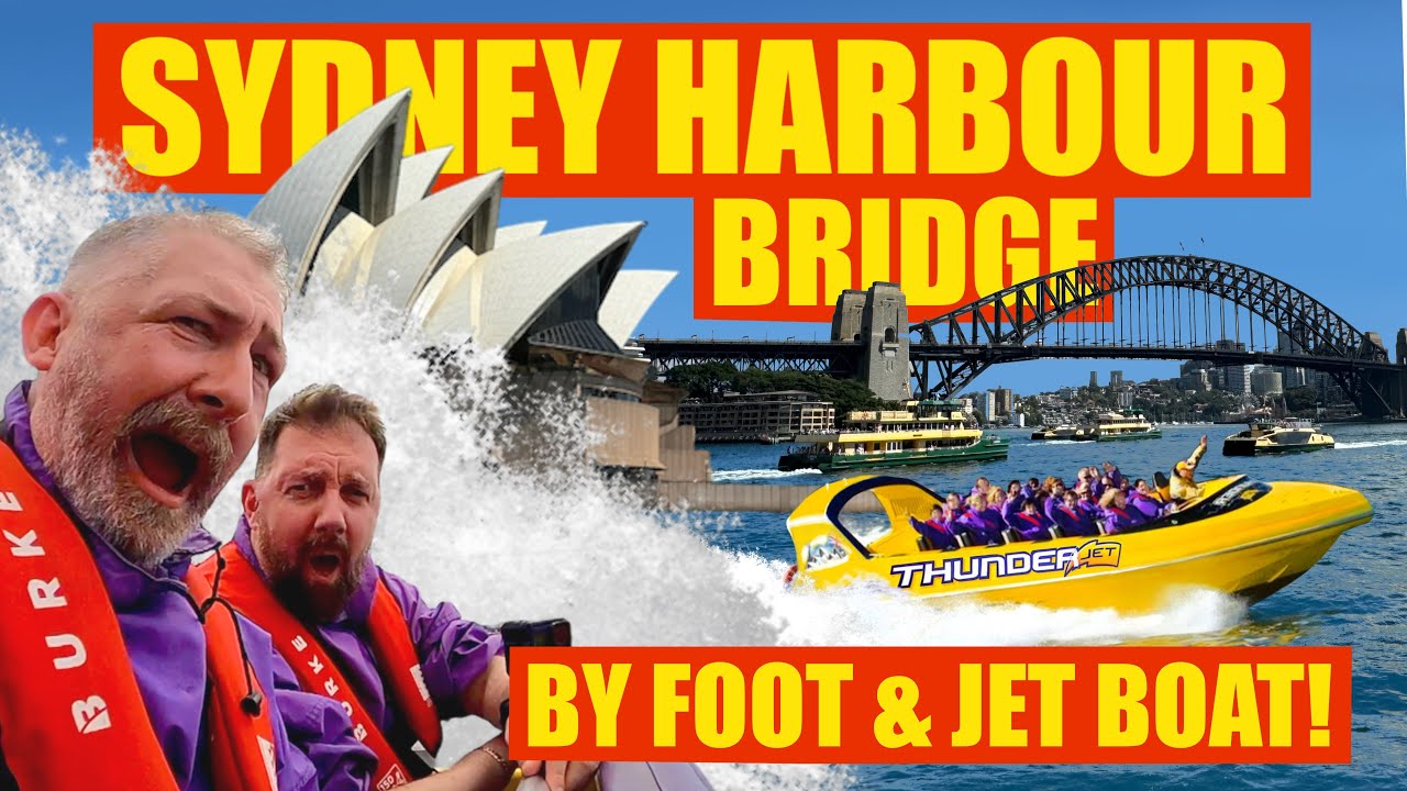 Spin and splash on Sydney jet boat ride with adventurers.