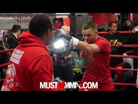 WATCH Ivan Redkach SLO-MO FULL WORKOUT | Garcia vs. Redkach Fight