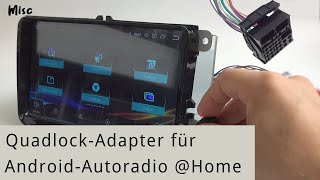 Android 10 Autoradio (PX6) Quadlock für zu Hause erstellen