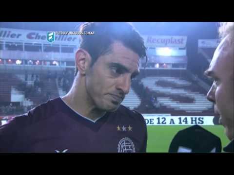 "Necesitaba volver a jugar". Lanús 3 - Atl. Rafaela 0. Fecha 16. Primera División 2015. FPT.