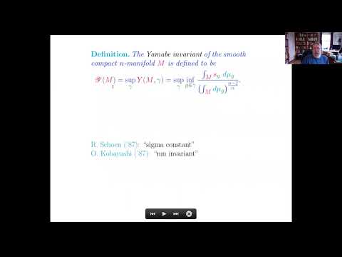 Claude LeBrun - Yamabe invariants, Weyl curvature, and the differential topology of 4-manifolds