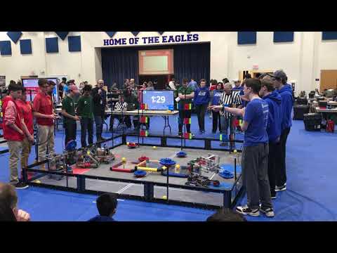 Vex Turning Point Qualifier #42 at Heritage Christian | 7701T & 2567M vs. 7701Y & 6210Z
