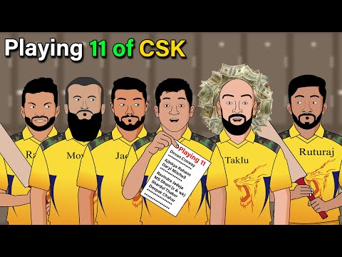 PLAYING 11 of CSK | IPL 2024