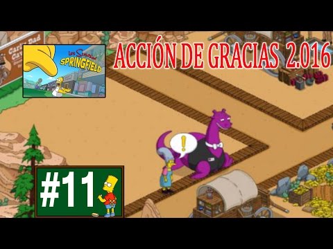 Los Simpson Springfield "Acción Gracias'16: Cap. 11 - Misiones de sra. Bouvier (1ª parte)" por Tony