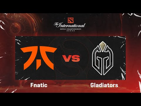 Fnatic vs Gladiators | Game 1 | The International 2022 - Main Event Day 1