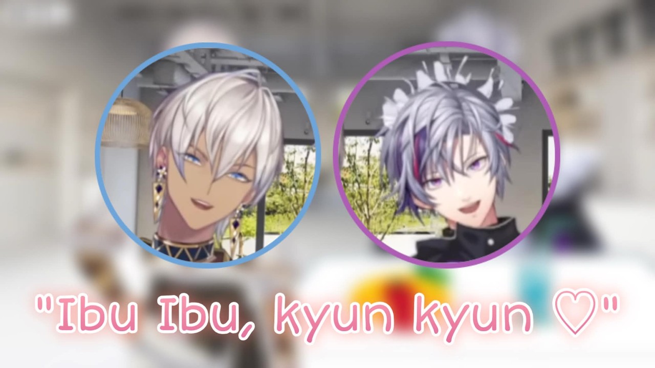 ibrahim visits fuwa's maid cafe | Nijisanji eng subs