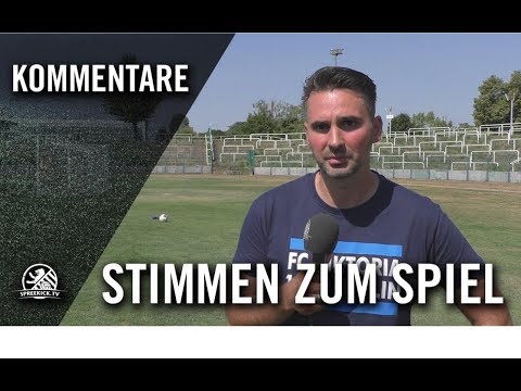 Die Stimmen zum Spiel | BFC Dynamo - FC Viktoria 1889 Berlin (1. Spieltag, A-Junioren-Regionalliga)