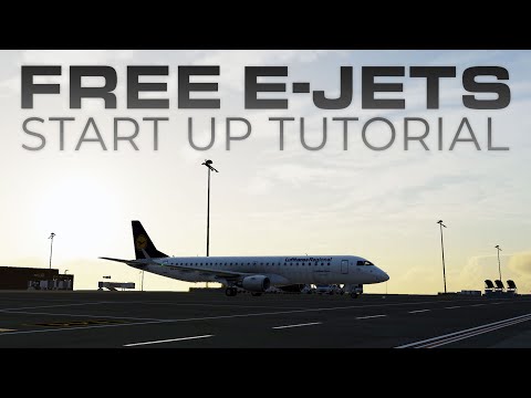 Free E-Jets for X-Plane 12 | Cold & Dark Engine Startup Tutorial