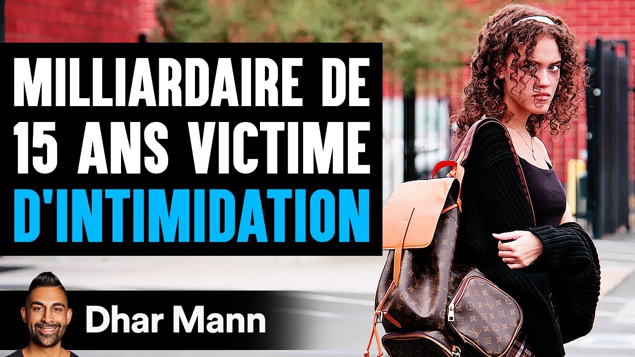 Un Milliardaire De 15 Ans Victime D'INTIMIDATION | Dhar Mann Studios
