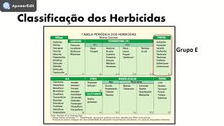 Herbicidas Inibidores da Enzima PPO ou PROTOX