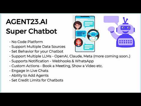 Agent23.AI Super Chatbot Introduction