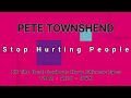 PETE TOWNSHEND-Stop Hurting People (vinyl)