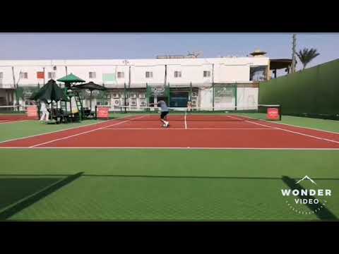 Tennis Trainingspunkte Sharm el Sheik 2019 ITF / Giordan Kunz