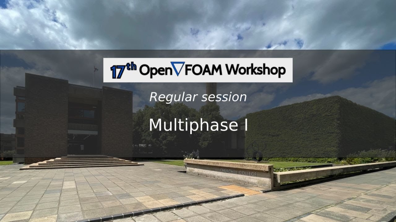 [17th OpenFOAM Workshop] Multiphase I