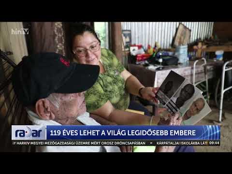 119 éves lehet a világ legidősebb embere - HírTV