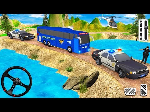 Police Bus Driving Simulator - Prisoner Transport Off Road Duty - Android Gameplay