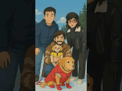 Ghibli Trend with leo & Reo❤️ #shorts | Anant Rastogi