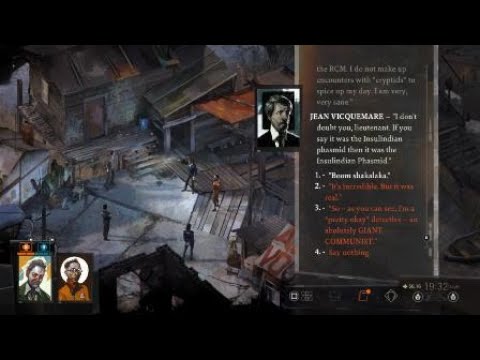 Disco Elysium - Kim's End Of Game Assessment