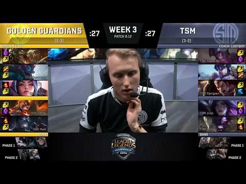GGS (Mickey Irelia) VS TSM (Bjergsen Darius) Highlights   2018 NA LCS Summer W3D2